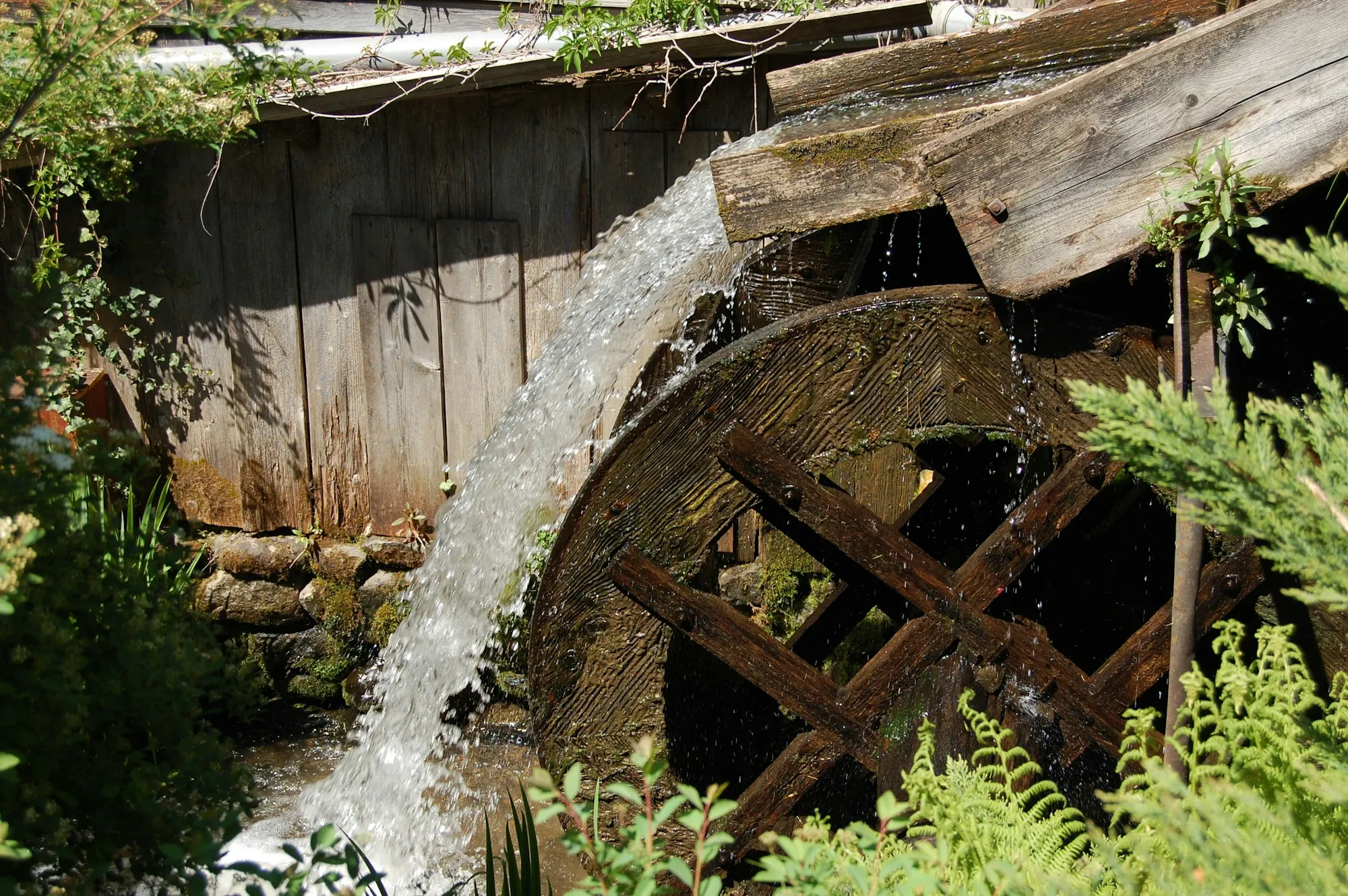 A water wheel