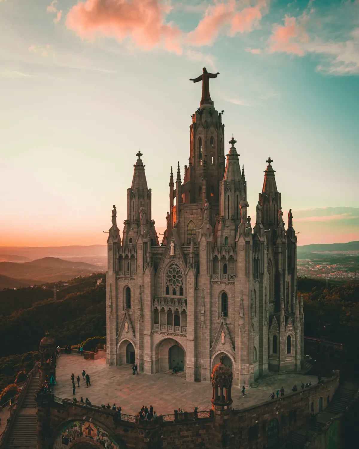 A Gothic cathedral